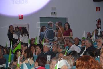 Nueva Canarias llena el aforo en la presentación de su candidatura al Ayuntamiento de Telde (Foto TA)